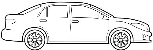  2020 TOYOTA Corolla  Sketch