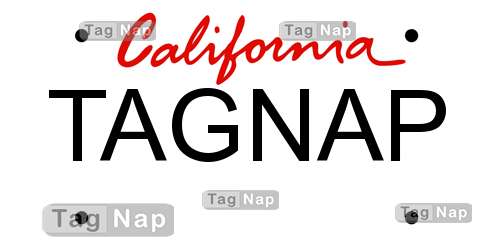 California License Plate Lookup